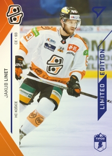 21-22 Tipos Extraliga - Jakub LINET č. 293 BLUE x/65