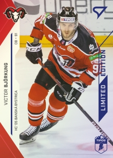21-22 Tipos Extraliga - Victor BJÖRKUNG č. 299 BLUE x/65