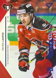 21-22 Tipos Extraliga - Patrik LAMPER č. 301 BLUE x/65