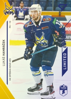 21-22 Tipos Extraliga - Lukáš HAMRÁČEK č. 321 BLUE x/65