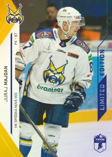 21-22 Tipos Extraliga - Juraj MAJDAN č. 322 BLUE x/65