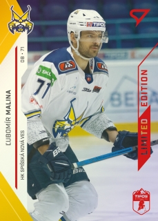 21-22 Tipos Extraliga - Ľubomír MALINA č. 317 RED x/35