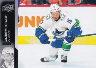 21-22 Upper Deck Series 2 - Matthew HIGHMORE č. 426