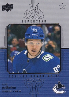 21-22 Upper Deck Series 2 - Vasily PODKOLZIN č. HR-58 Honor Roll