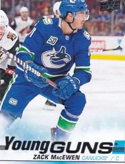 19-20 Upper Deck - Zack MacEWEN č. 244 (RC)
