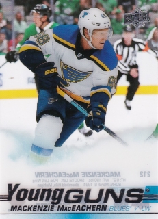 19-20 Upper Deck - Mackenzie MacEACHERN č. 212 (RC) Clear Cut