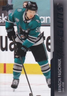 21-22 Upper Deck - Brinson PASICHNUK č. 220 (RC) Clear Cut