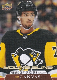 20-21 Upper Deck - Pierre-Olivier JOSEPH č. C101 (RC) Canvas