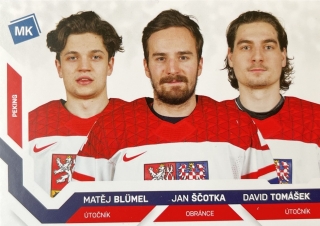 2022 CIHT - Matěj BLÜMEL/Jan ŠČOTKA/David TOMÁŠEK č. 100