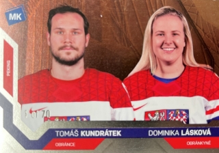 2022 CIHT - Tomáš KUNDRÁTEK/Dominika LÁSKOVÁ č. 82 BRONZE 1of70