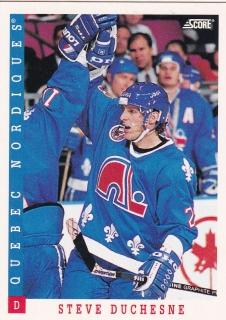 1993-94 Score - Steve DUCHESNE č. 190