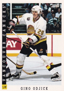 1993-94 Score - Gino ODJICK č. 385