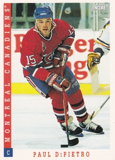 1993-94 Score - Paul DiPIETRO č. 494