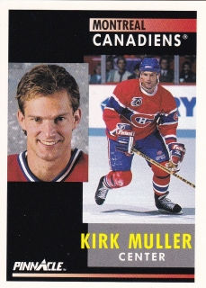 91-92 Pinnacle - Kirk MULLER č. 3