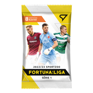 22-23 Fortuna Liga 1.série BLASTER balíček (8 karet)