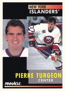 91-92 Pinnacle - Pierre TURGEON č. 30