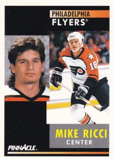 91-92 Pinnacle - Mike RICCI č. 32
