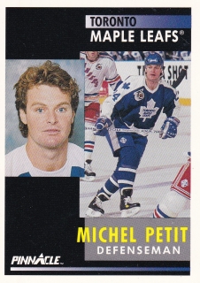 91-92 Pinnacle - Michel PETIT č. 49