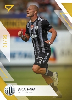 22-23 Fortuna Liga - Jakub HORA č. 123 GOLD x/99