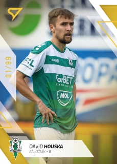 22-23 Fortuna Liga - David HOUSKA č. 156 GOLD x/99