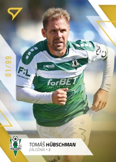 22-23 Fortuna Liga - Tomáš HÜBSCHMANN č. 157 GOLD x/99