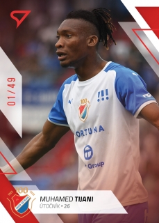 22-23 Fortuna Liga - Muhamed TIJANI č. 066 RED x/49