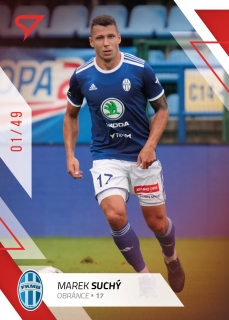 22-23 Fortuna Liga - Marek SUCHÝ č. 081 RED x/49