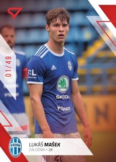 22-23 Fortuna Liga - Lukáš MAŠEK č. 085 RED x/49