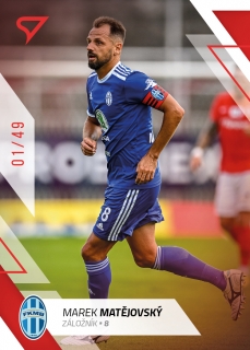 22-23 Fortuna Liga - Marek MATĚJOVSKÝ č. 086 RED x/49