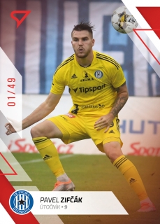 22-23 Fortuna Liga - Pavel ZIFČÁK č. 102 RED x/49