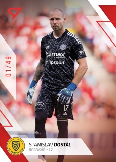 22-23 Fortuna Liga - Stanislav DOSTÁL č. 139 RED x/49