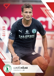 22-23 Fortuna Liga - Lukáš HŮLKA č. 166 RED x/49