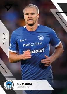 22-23 Fortuna Liga - Jan MIKULA č. 105 BLACK x/19