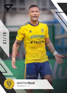 22-23 Fortuna Liga - Martin FILLO č. 142 BLACK x/19