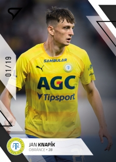 22-23 Fortuna Liga - Jan KNAPÍK č. 178 BLACK x/19