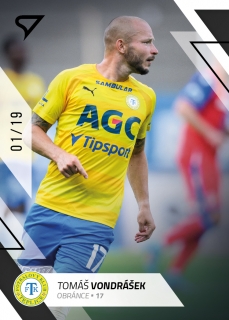 22-23 Fortuna Liga - Tomáš VONDRÁŠEK č. 179 BLACK x/19