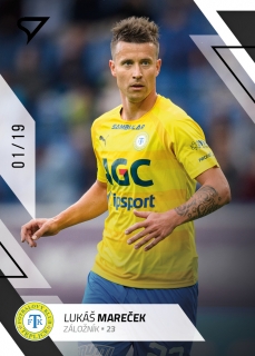 22-23 Fortuna Liga - Lukáš MAREČEK č. 183 BLACK x/19