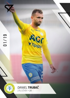 22-23 Fortuna Liga - Daniel TRUBAČ č. 184 BLACK x/19