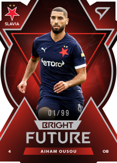 22-23 Fortuna Liga - Aiham OUSOU č. BF-3 CUT VERSION x/99