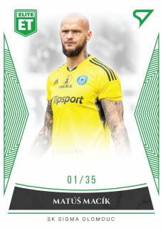 22-23 Fortuna Liga - Matúš MACÍK č. ET-19 LIMIT x/35