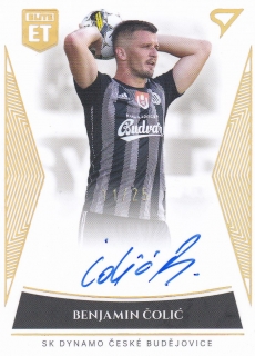 22-23 Fortuna Liga - Benjamin ČOLIĆ č. ET-23 AUTO 11/25
