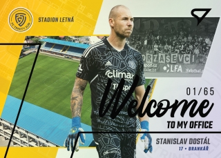 22-23 Fortuna Liga - Stanislav DOSTÁL č. WO-14 LIMITED x/65