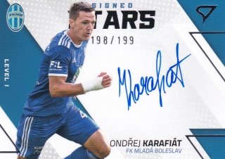 22-23 Fortuna Liga - Ondřej KARAFIÁT č. SL1-OK 198/199