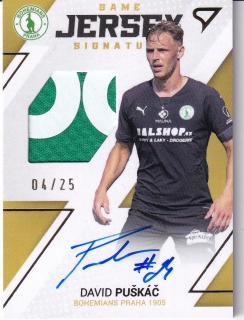 22-23 Fortuna Liga - David PUŠKÁČ č. GJS-DP 04/25