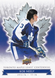 17-18 Toronto Maple Leafs Centennial - Bob NEELY č. 12