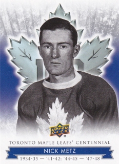 17-18 Toronto Maple Leafs Centennial - Nick METZ č. 24