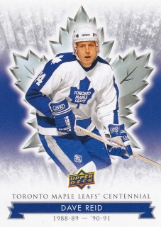 17-18 Toronto Maple Leafs Centennial - Dave REID č. 36
