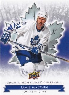 17-18 Toronto Maple Leafs Centennial - Jamie MACOUN č. 47