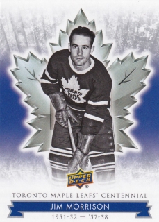 17-18 Toronto Maple Leafs Centennial - Jim MORRISON č. 51