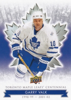17-18 Toronto Maple Leafs Centennial - Garry VALK č. 52